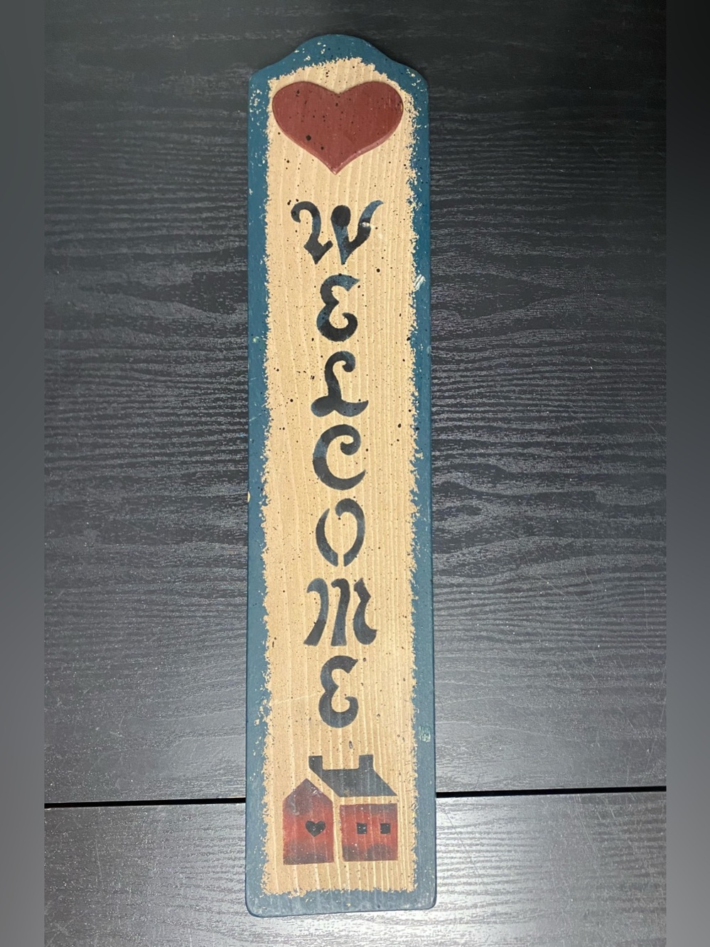 Vintage Rustic Welcome Sign